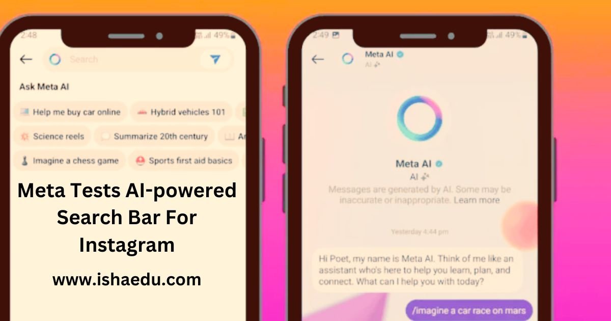 Meta Tests AI-powered Search Bar For Instagram